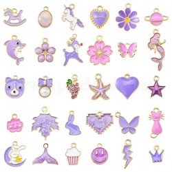 30 pendentif en émail en...
