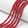 Chapelets de perles en verre