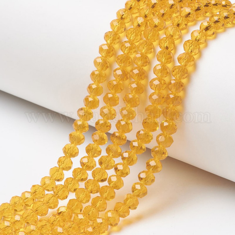 Chapelets de perles en verre