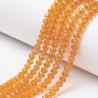 Chapelets de perles en verre